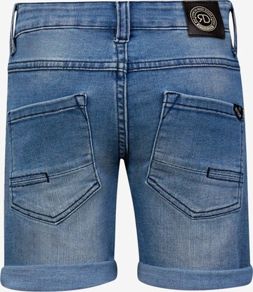 Retour Jeans Regular Shorts 'Reven' in Blau