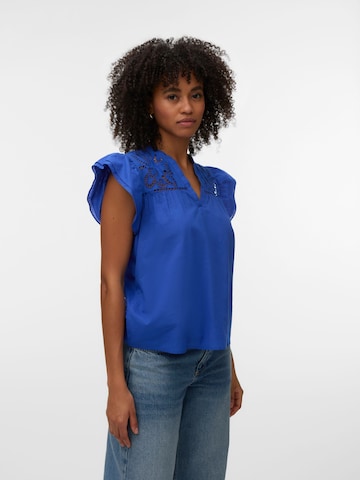 VERO MODA Top in Blauw: voorkant