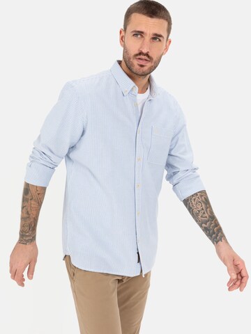 CAMEL ACTIVE Regular fit Button Up Shirt in Blue