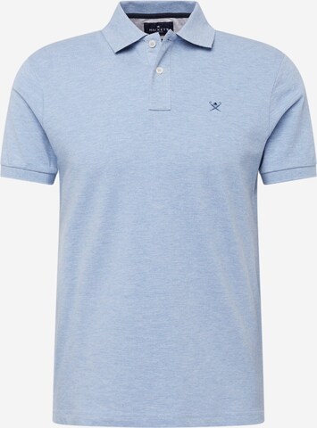 Hackett London Shirt in Blauw: voorkant