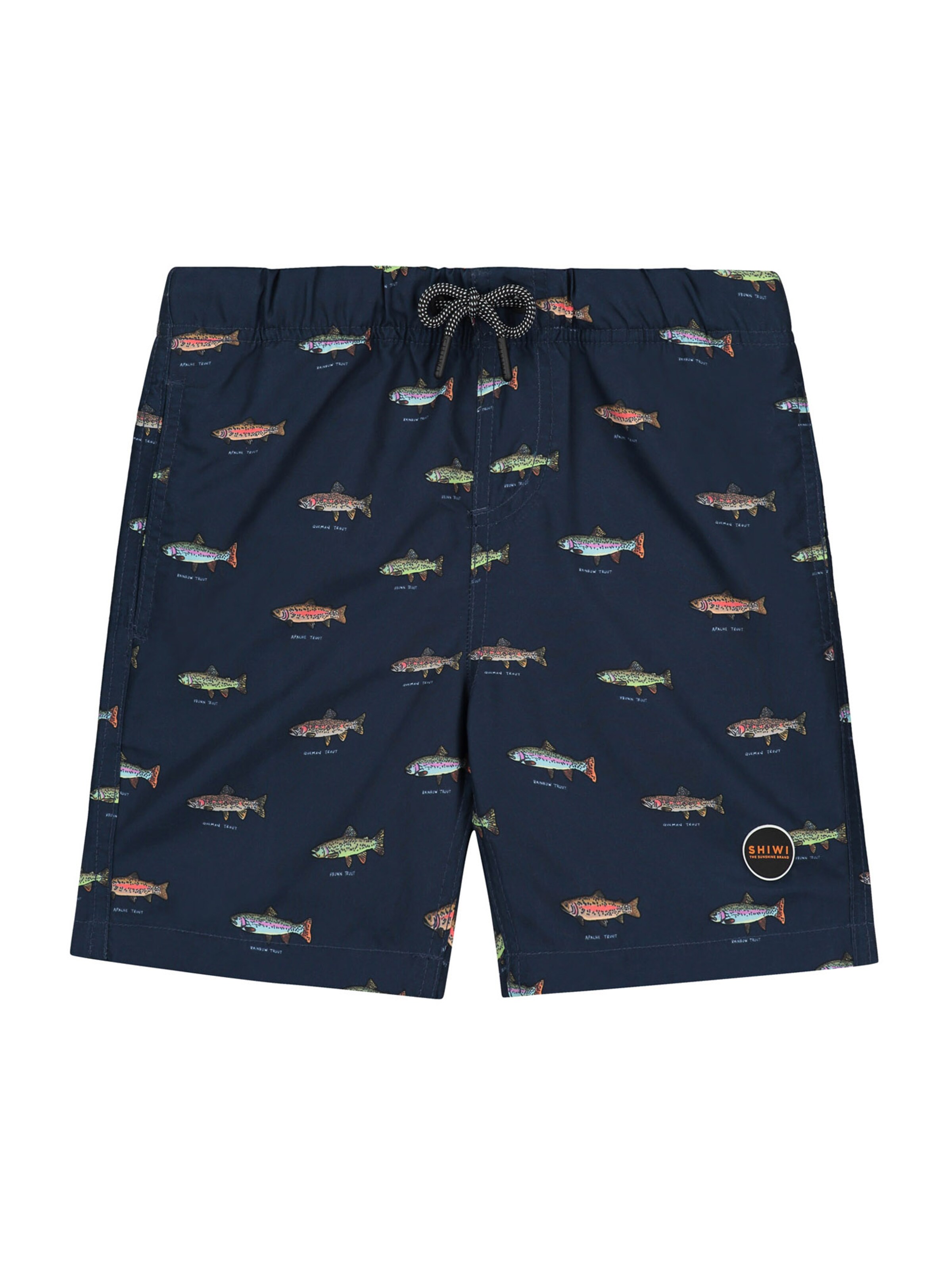 Shiwi Ujumispüksid 'Go Fish', värv sinine: eest vaates