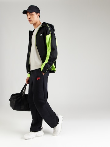 Nike Sportswear Демисезонная куртка 'AIR' в Черный