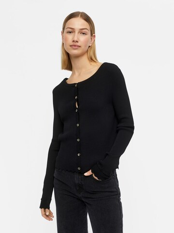 Cardigan 'Harriet' OBJECT en noir : devant