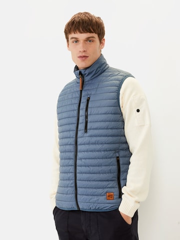 CAMEL ACTIVE Vest in Blue: front