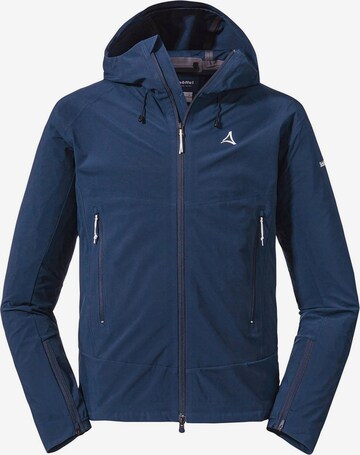 Schöffel Outdoor jacket in Blue: front