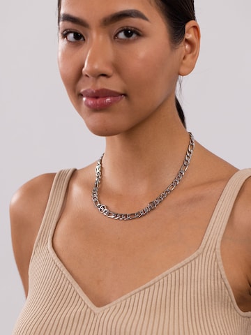 PURELEI Necklace 'Premium' in Silver: front