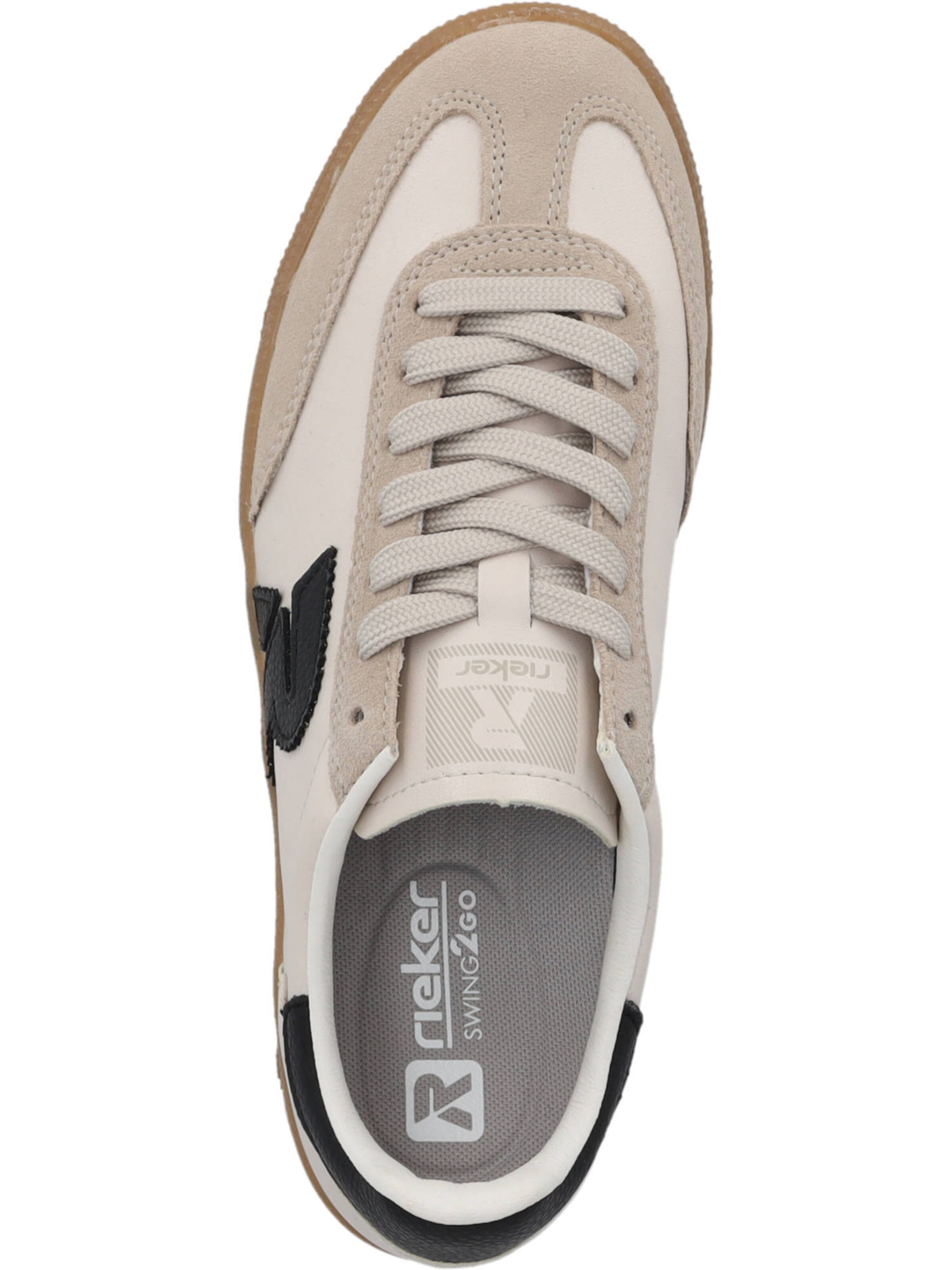 Baskets basses Rieker Sport en beige