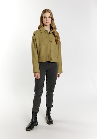 DreiMaster VintagePrijelazna jakna 'Imane' - zelena boja