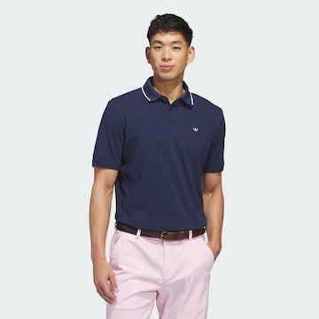 ADIDAS PERFORMANCE - Camiseta funcional 'Trefoil' en azul: frente