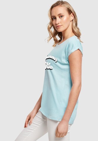 Merchcode Shirt 'Summer Vibes' in Blue