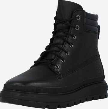 TIMBERLAND מגפוני שרוכים 'Ray City' בשחור: מלפנים