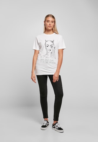 Mister Tee Shirt 'Inner Peace' in White