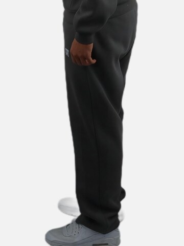 HEFTYKA Loose fit Workout Pants 'OPEN' in Grey