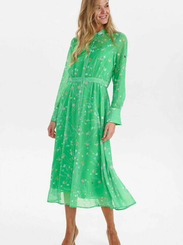 Robe-chemise 'Kyndall' NÜMPH en vert