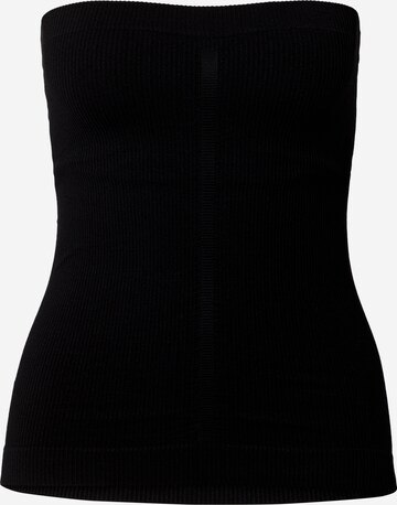 Top di TOPSHOP in nero: frontale