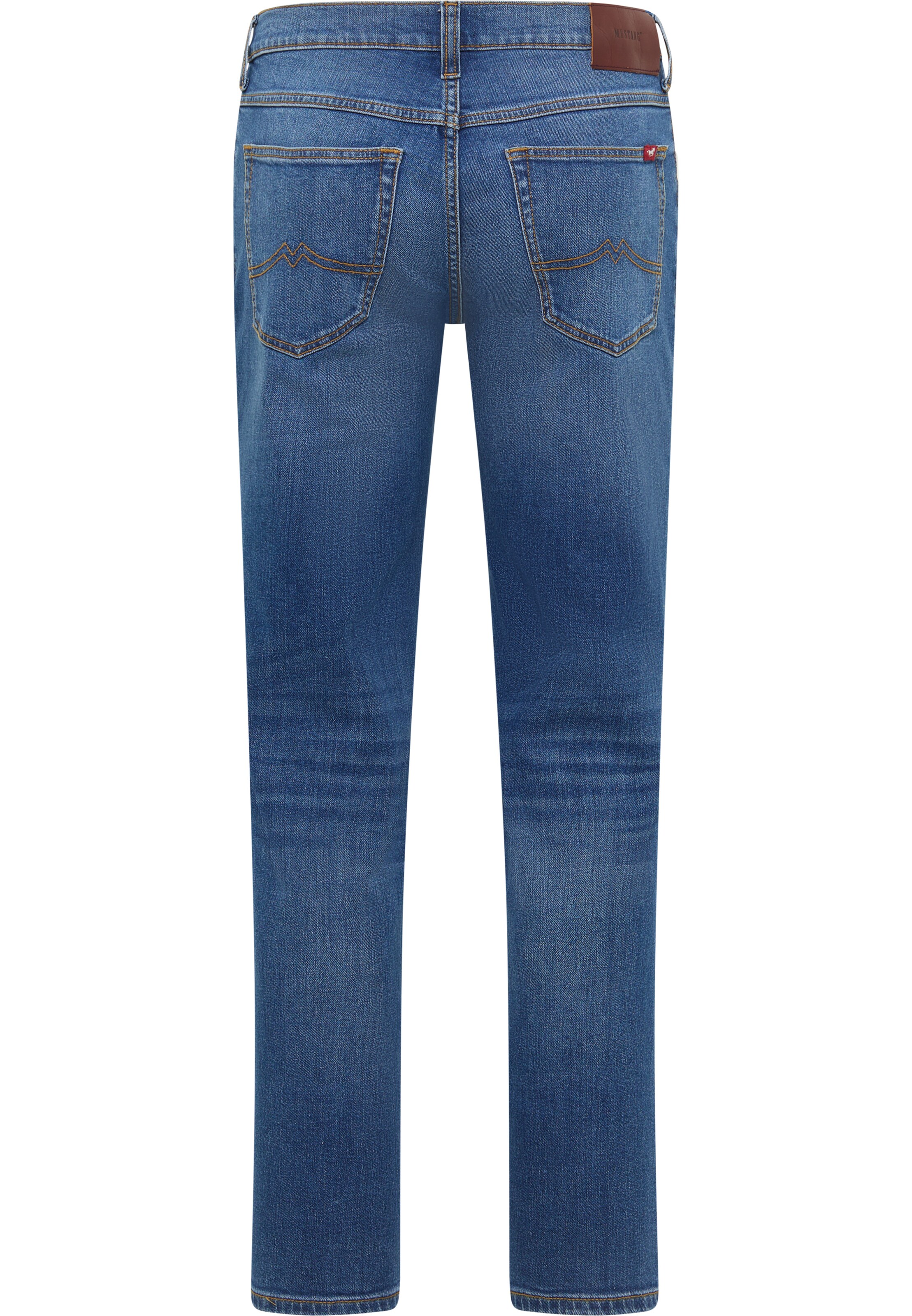 MUSTANG Loosefit Jeans in Blau