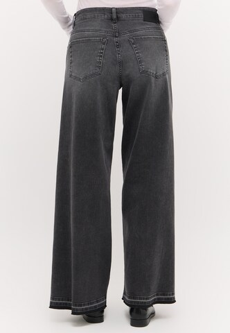 Angels Wide Leg Jeans in Schwarz