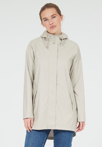 Veste outdoor 'Petra' Weather Report en beige : devant