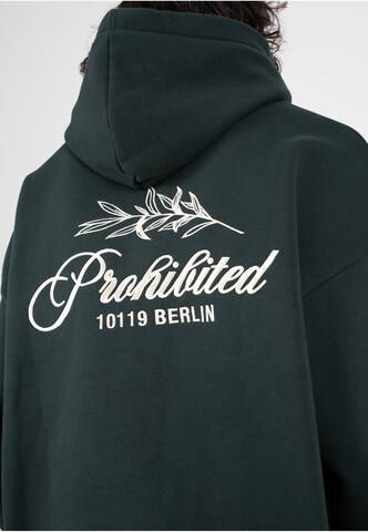 Prohibited Sweatshirt 'Leaf' in Green