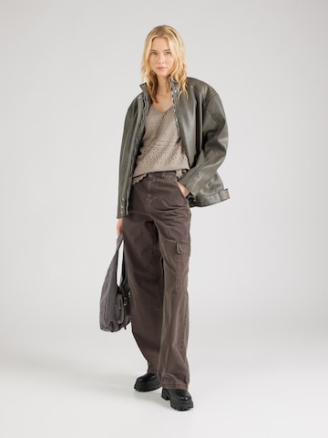 Top 'HONEY' di VERO MODA in grigio