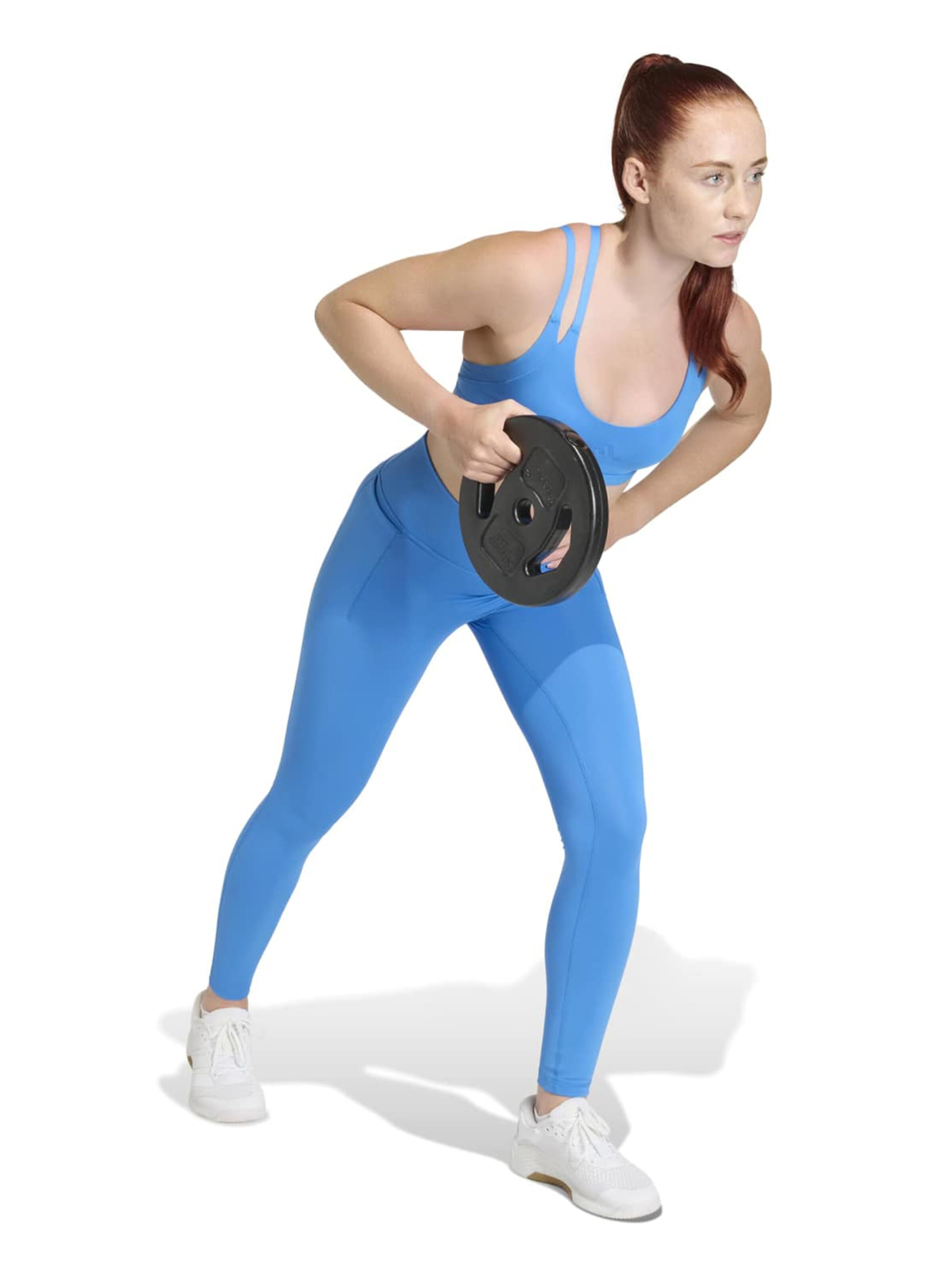 ADIDAS PERFORMANCE Bygelfri Sportbehå 'OPT' i blå