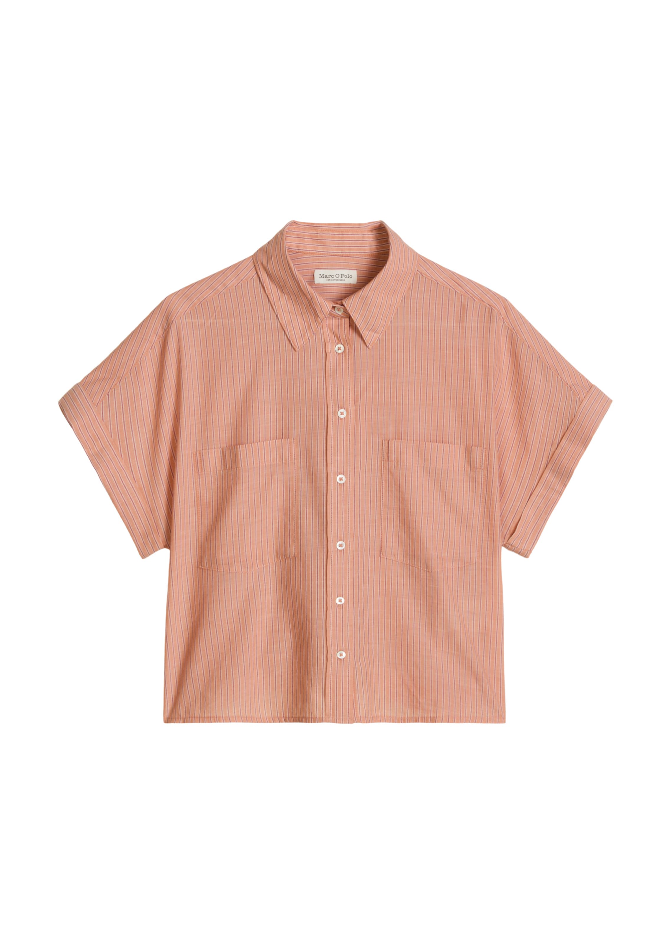 Marc O'Polo Bluse in Orange: Vorderseite