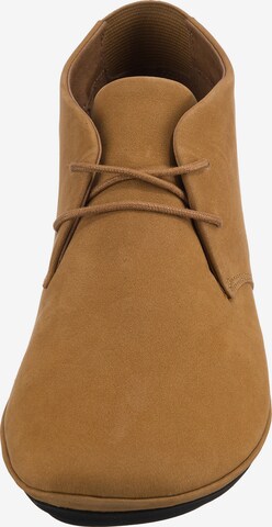 CAMPER Schnürschuh 'Right Nina' in Beige