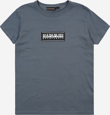 NAPAPIJRI Футболка 'K S-CHAMOIS' в Серый: спереди