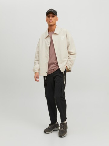 JACK & JONES Between-Season Jacket 'Vibes' in Beige