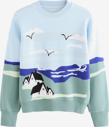 Next Sveter - Zelená: predná strana