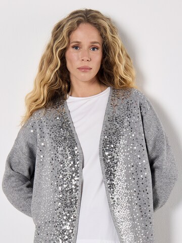 Cardigan ' ' Apricot en vert