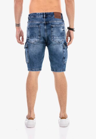 Redbridge Regular Jeansshorts 'Wakefield' in Blau