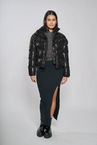 FREAKY NATION Winter Jacket in Black