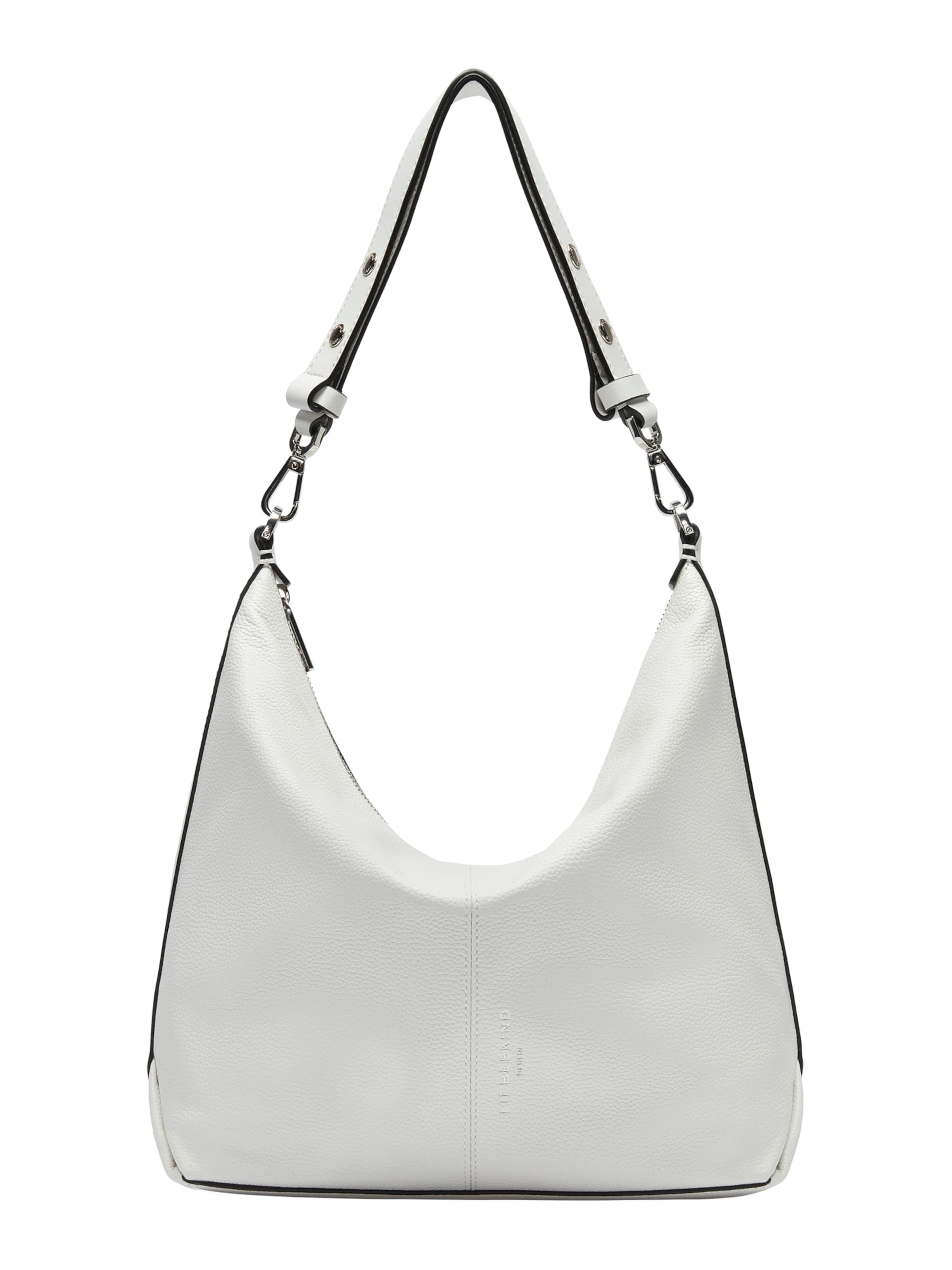 White leather hobo handbag hotsell