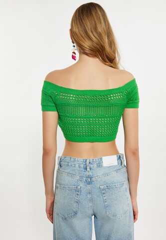 MYMO Gebreide top in Groen