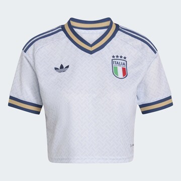T-shirt fonctionnel 'Italy 26 Away Cropped' ADIDAS PERFORMANCE en bleu : devant