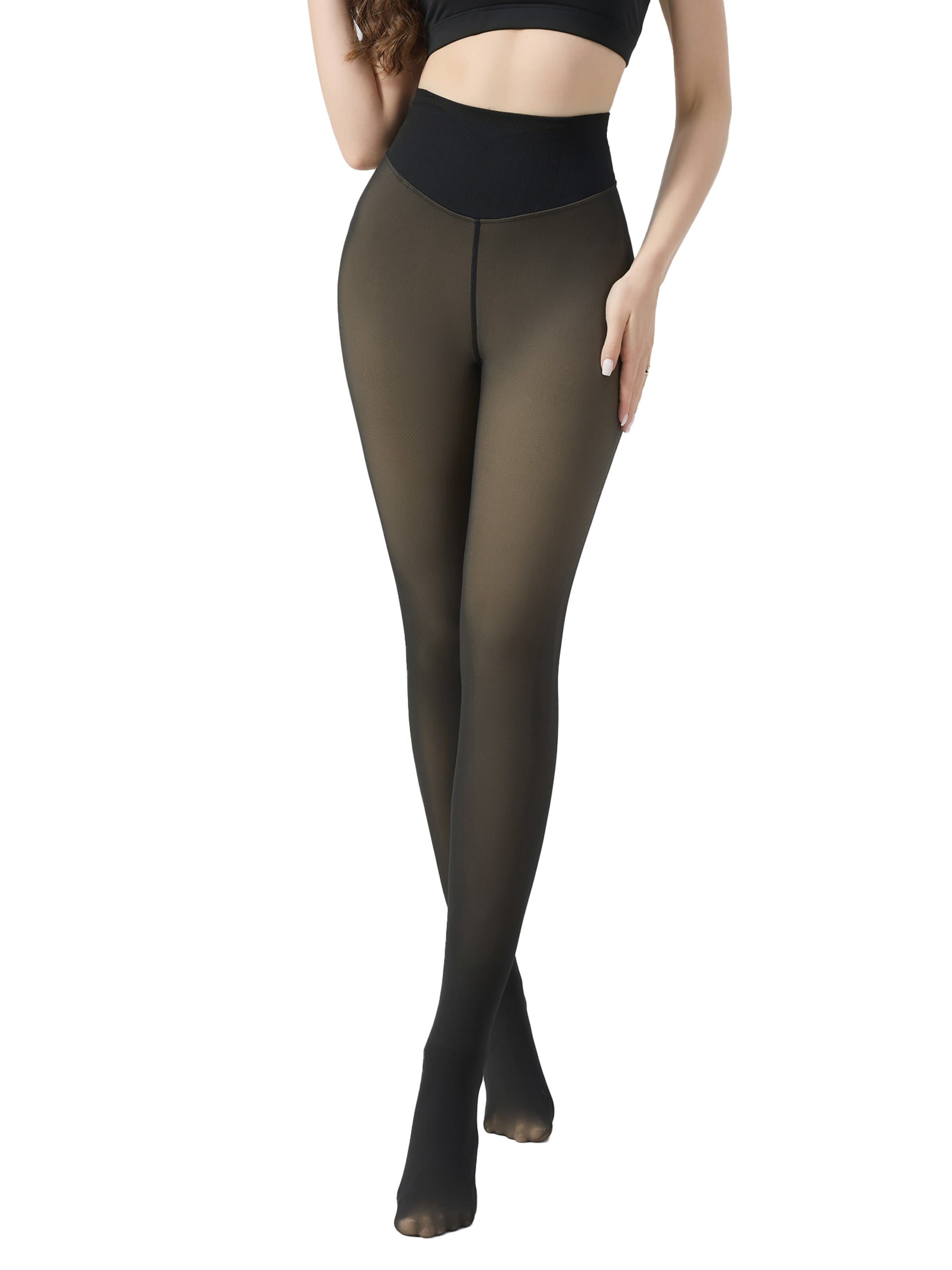 MEETWEE Tights in Black: front