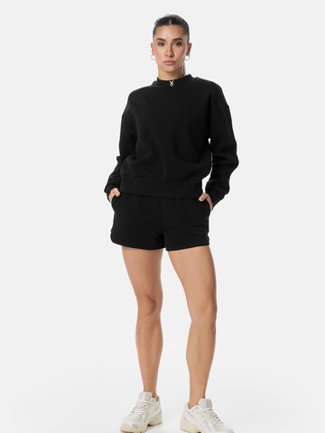 Cardio Bunny Loose fit Trousers 'SOFT RELAXED' in Black: front