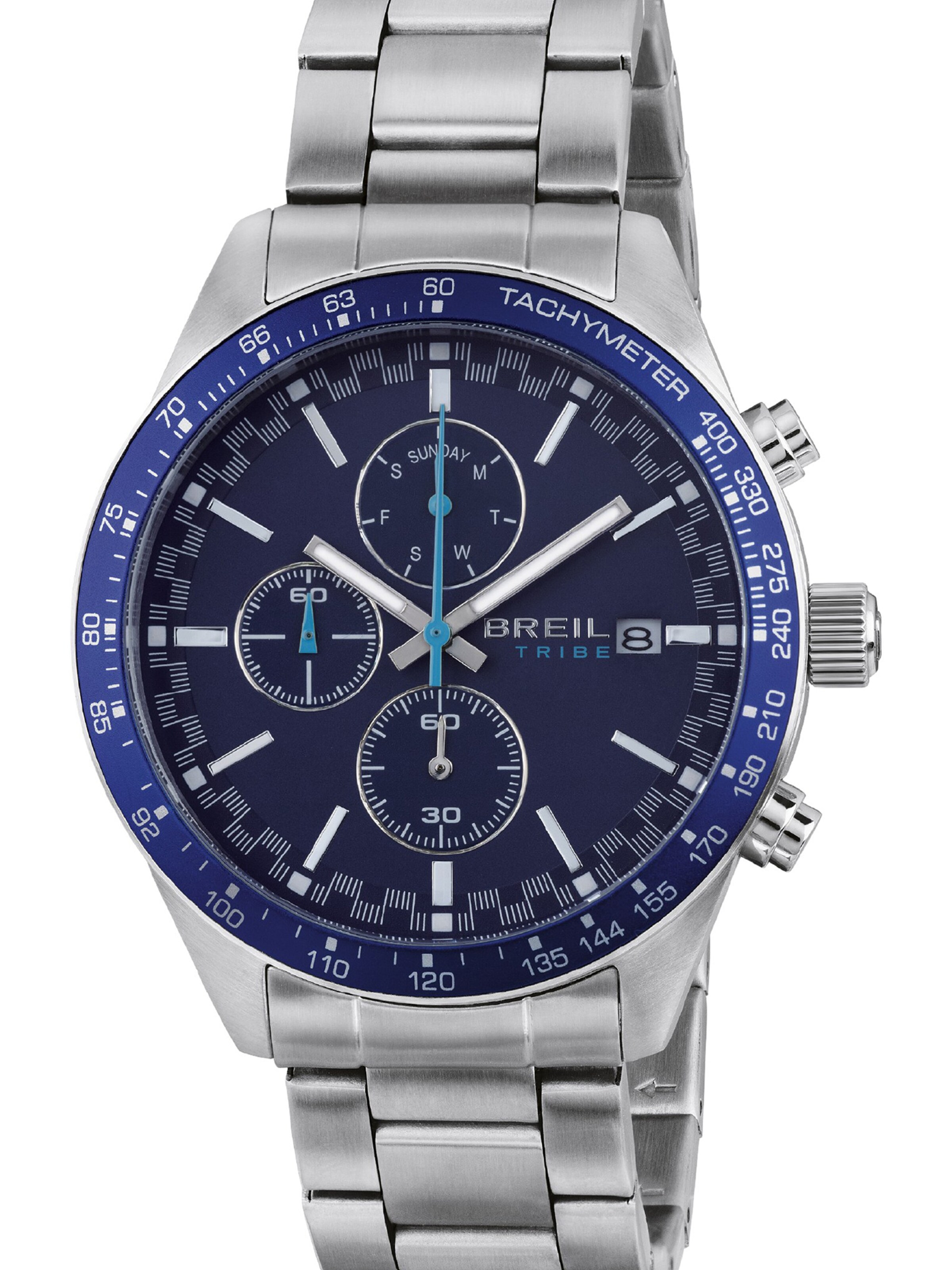 Breil Analog Watch 'Fast' in Silver: front