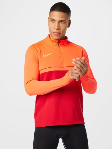 NIKE Athletic Sweatshirt 'Academy' in Red: front