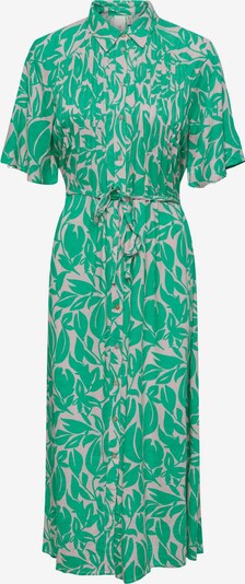 Y.A.S Robe-chemise 'LEFIRA' en crème / vert, Vue avec produit