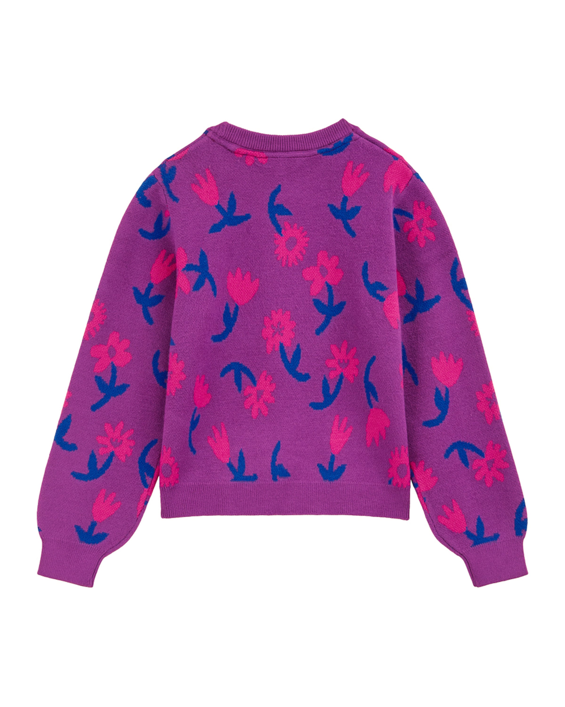 WE Fashion Пуловер в лилав: отпред