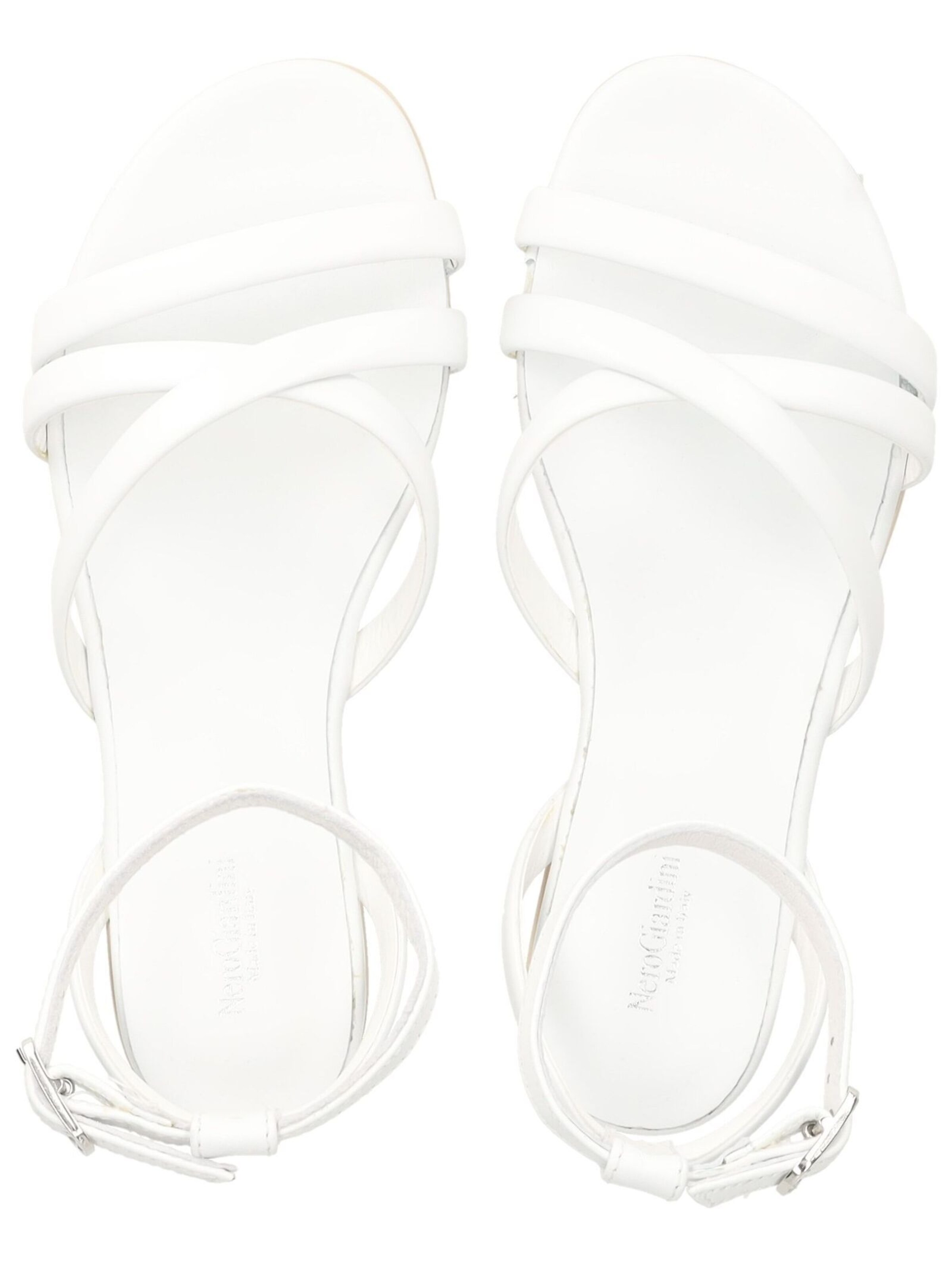Nero Giardini Strap Sandals in White