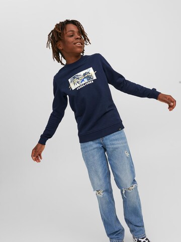 Jack & Jones Junior Sweatshirt in Blau
