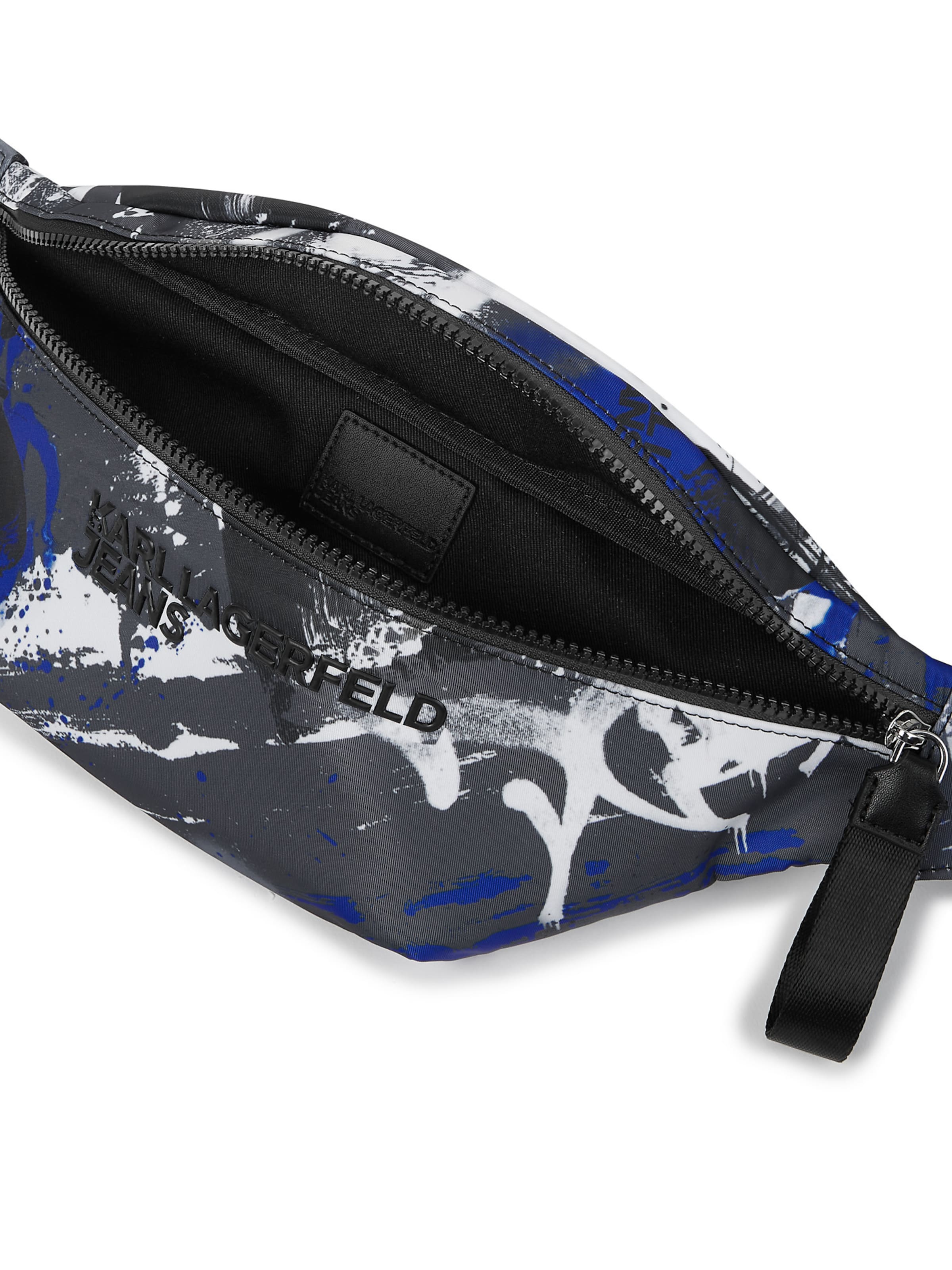 KARL LAGERFELD JEANS Bæltetaske i blå