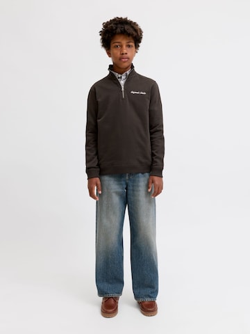 Jack & Jones Junior Sweatshirt 'JORNorrebro' in Brown