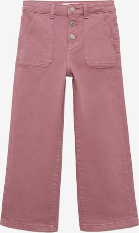 MANGO KIDS Jeans 'UTILITY1' in Pink: front
