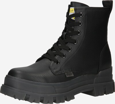 BUFFALO Bottines à lacets 'ASPHA' en noir, Vue avec produit