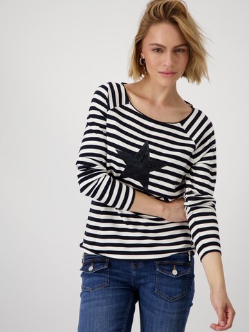 Pullover di monari in nero: frontale