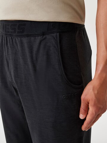 GUESS Tapered Pants in Black